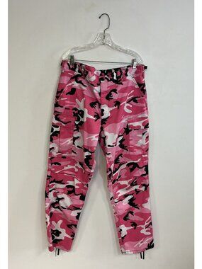 Backbone Pink Camo Pants Tactical Style Streetwear Cargo Utility Mens Large